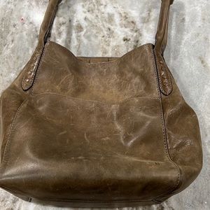 Frye handbag in olive green